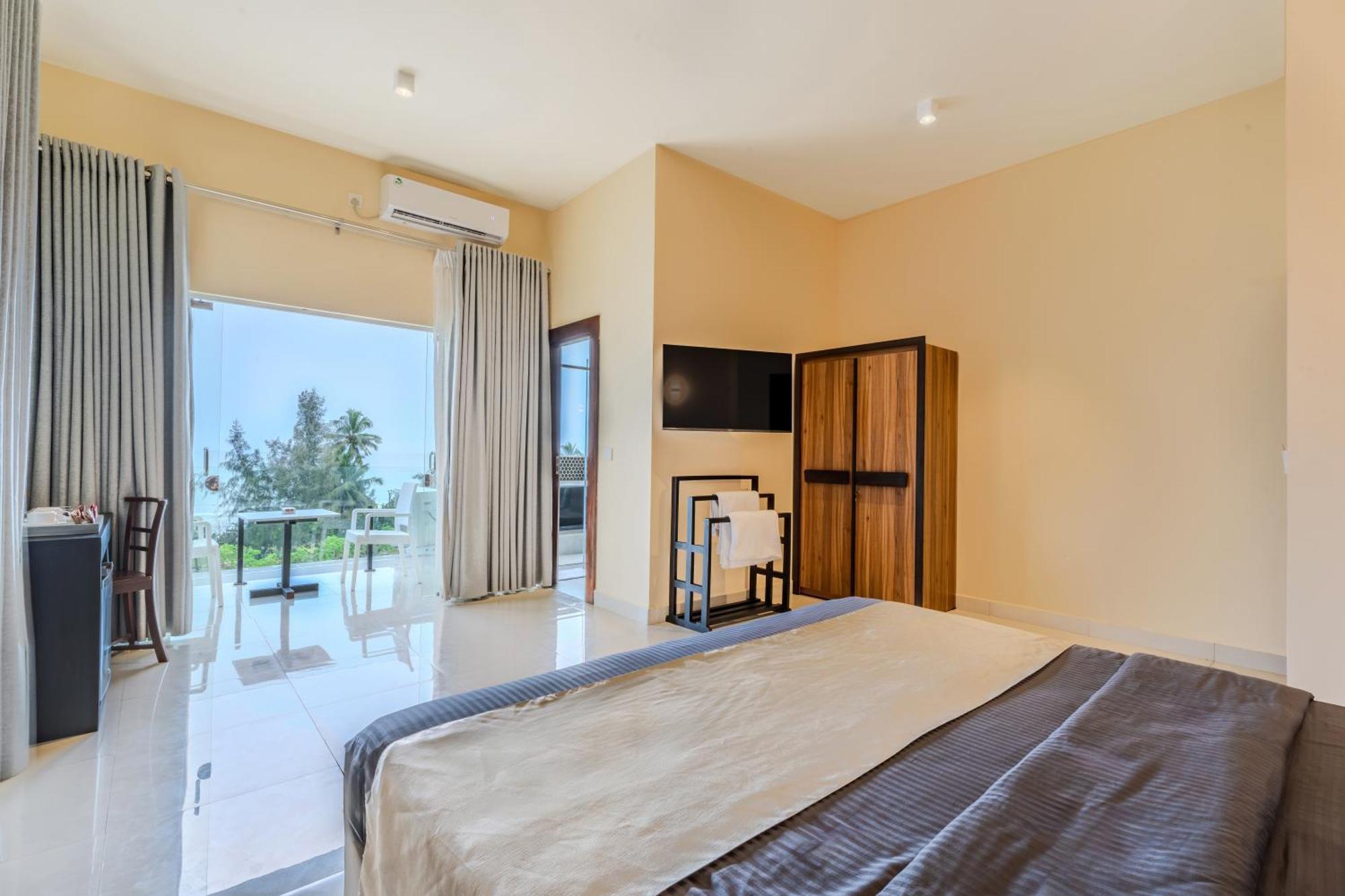 Mzion Hotel Weligama Bagian luar foto